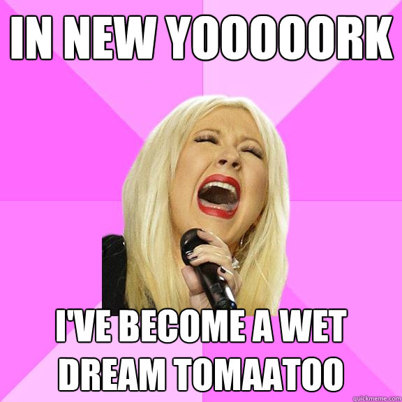 IN New yooooork i've become a wet dream tomaatoo  Wrong Lyrics Christina
