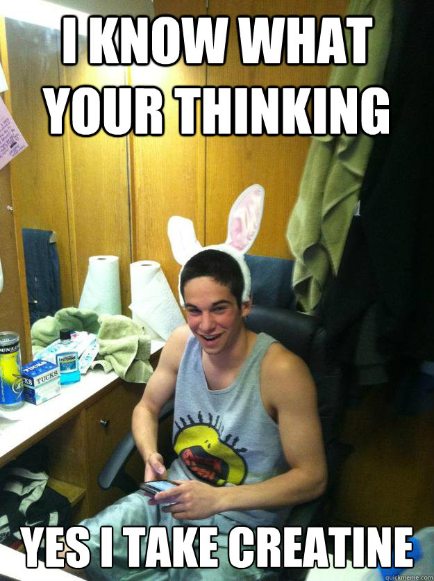 I know what your thinking  Yes I take creatine - I know what your thinking  Yes I take creatine  Berry at his best