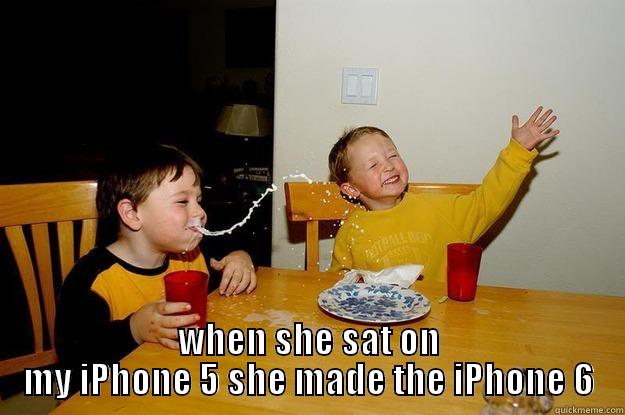  YOUR MOMMA IS SO FAT WHEN SHE SAT ON MY IPHONE 5 SHE MADE THE IPHONE 6 yo mama is so fat