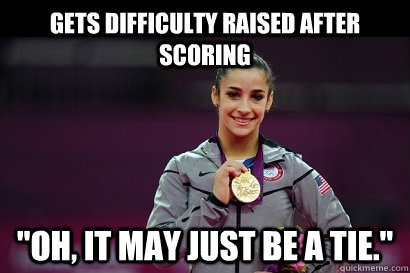 Gets difficulty raised after scoring 