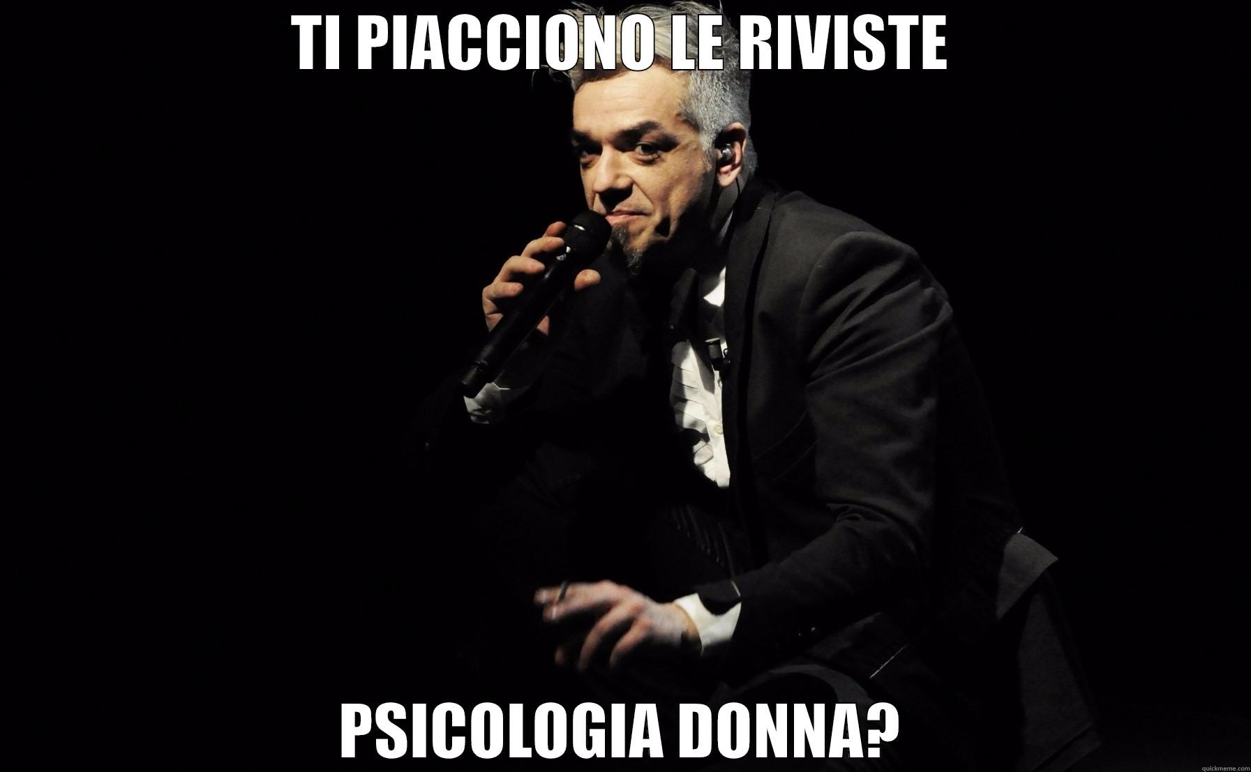 TI PIACCIONO LE RIVISTE PSICOLOGIA DONNA? Misc