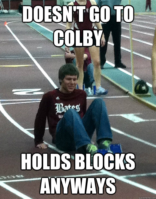 Doesn't go to colby holds blocks anyways - Doesn't go to colby holds blocks anyways  Good Guy Graham