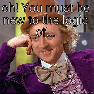 OH! YOU MUST BE NEW TO THE LOGIC OF... ANIMATED MOVIES Creepy Wonka