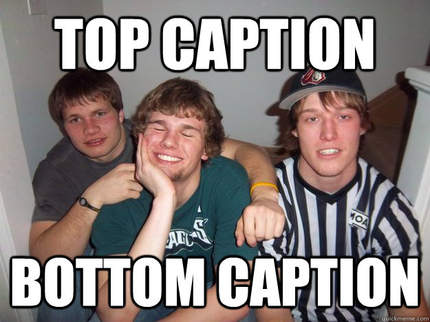 Top caption Bottom caption - Top caption Bottom caption  Hello Gay Boy