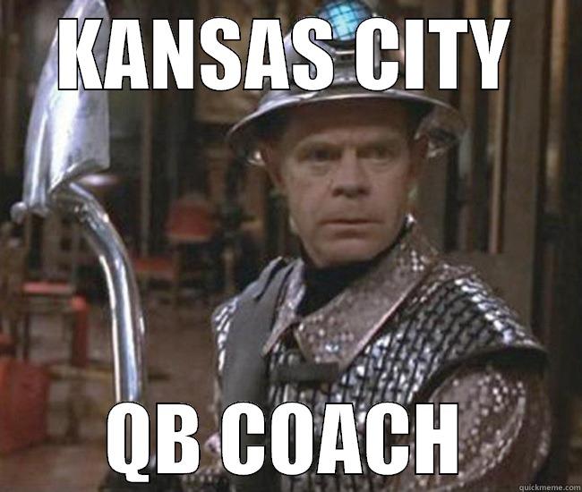 KANSAS CITY QB COACH Misc