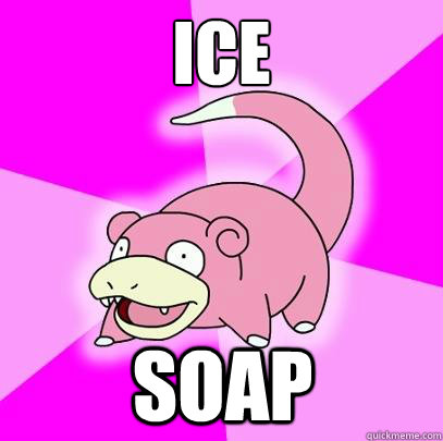 Ice soap  Slowpoke