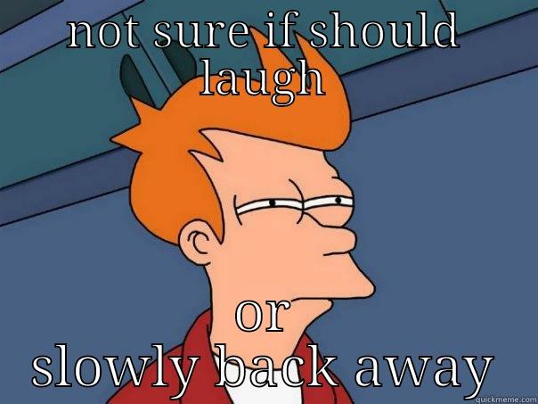 gf sends a funny pic response when mad at me - NOT SURE IF SHOULD LAUGH OR SLOWLY BACK AWAY Futurama Fry