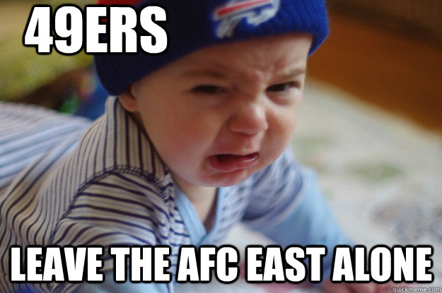 49ers leave the afc east alone  49ers