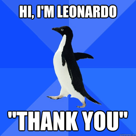 Hi, i'm leonardo 