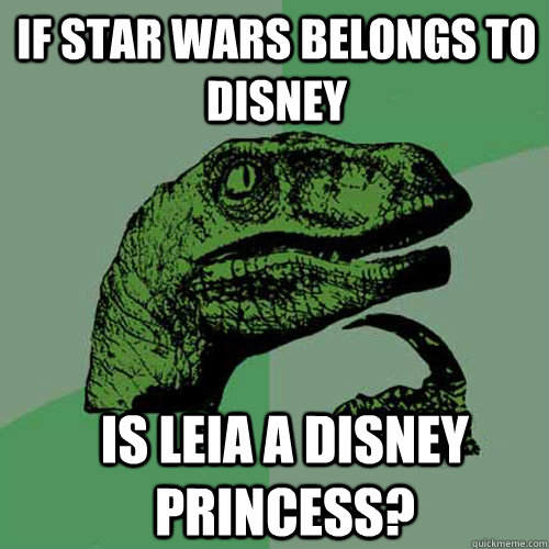 If star wars belongs to disney is leia a disney princess? - If star wars belongs to disney is leia a disney princess?  Misc