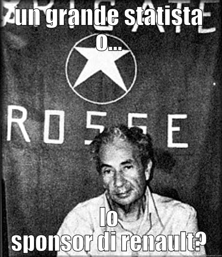 UN GRANDE STATISTA O... LO SPONSOR DI RENAULT? Misc