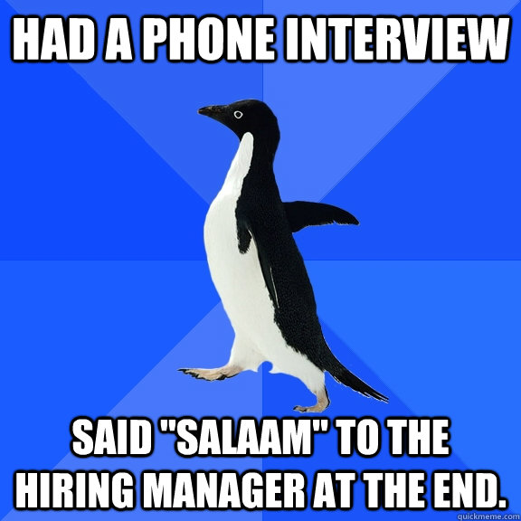 Had a phone interview Said 