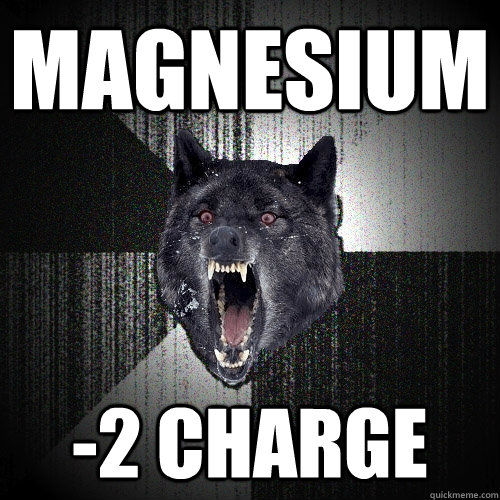 Magnesium -2 Charge  Insanity Wolf