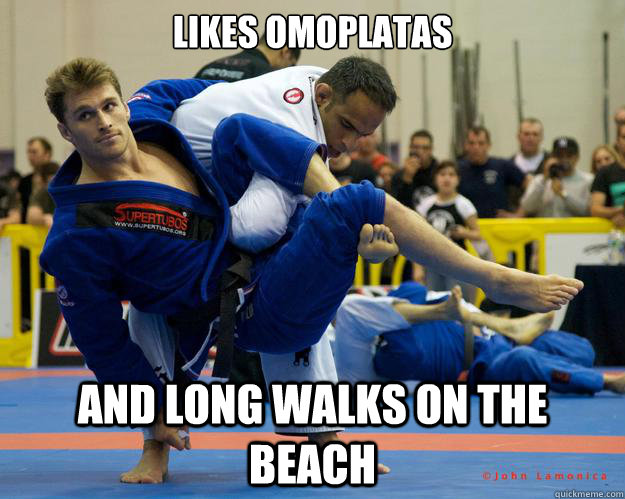 likes omoplatas and long walks on the beach - likes omoplatas and long walks on the beach  Ridiculously Photogenic Jiu Jitsu Guy