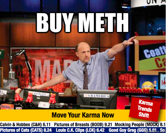 buy meth   Mad Karma with Jim Cramer