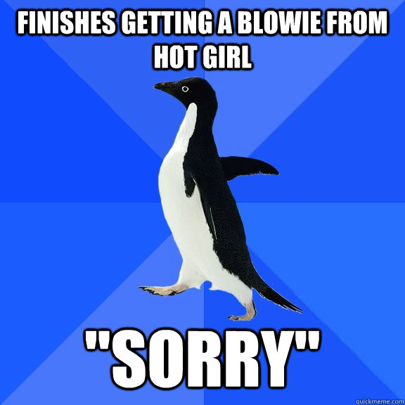 Finishes getting a blowie from hot girl 