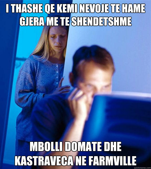 i thashe qe kemi nevoje te hame gjera me te shendetshme mbolli domate dhe kastraveca ne Farmville  Redditors Wife