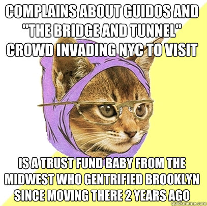 complains about guidos and 