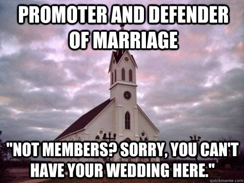 Promoter and defender of marriage 