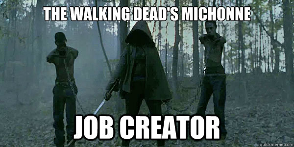 The Walking Dead's Michonne Job Creator - The Walking Dead's Michonne Job Creator  Michonne