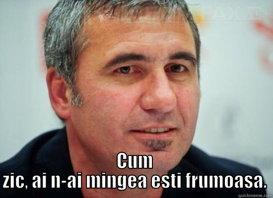  CUM ZIC, AI N-AI MINGEA ESTI FRUMOASA. Misc