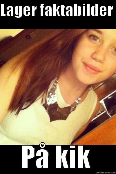 LAGER FAKTABILDER  PÅ KIK Misc