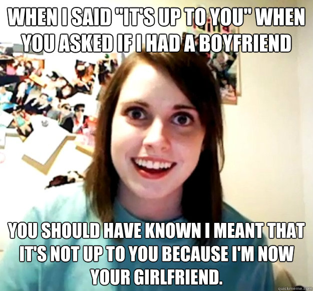 When I said 