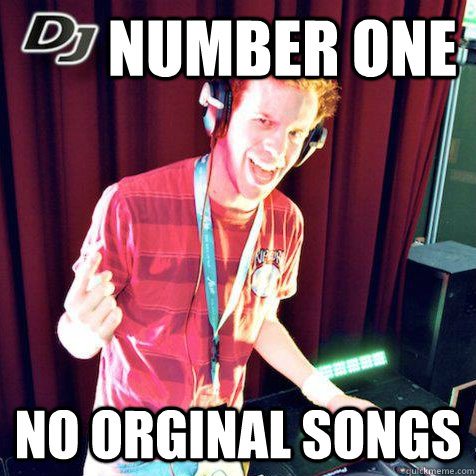 number one no orginal songs  