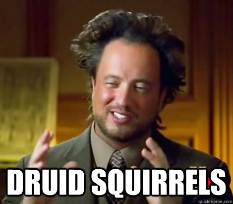  Druid squirrels -  Druid squirrels  Aliens Dude