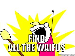  FIND ALL THE WAIFUS All The Things