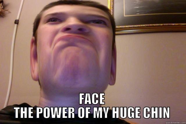 BIG CHINS ARN'T IMORTALITY -  FACE THE POWER OF MY HUGE CHIN Misc