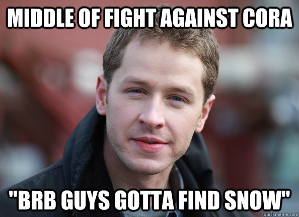 Middle of fight against Cora 