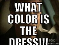 Jack Screaming color is th - WHAT COLOR IS THE DRESS!!!  Misc