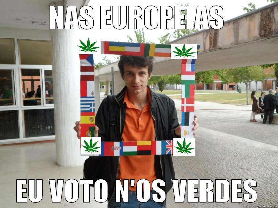 NAS EUROPEIAS EU VOTO N'OS VERDES Misc