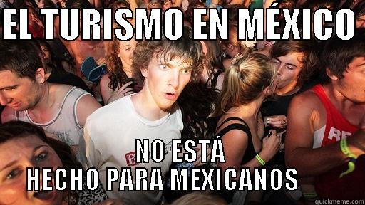 EL TURISMO EN MÉXICO  NO ESTÁ HECHO PARA MEXICANOS        Sudden Clarity Clarence