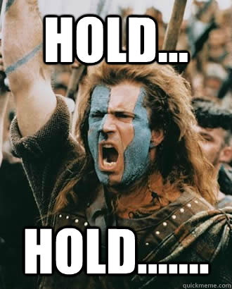 HOLD... HOLD....... - HOLD... HOLD.......  Braveheart