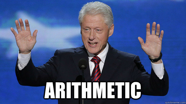  Arithmetic -  Arithmetic  Bill Clinton DNC 2012