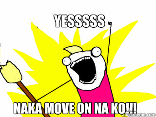 yesssss naka move on na ko!!!  All The Things