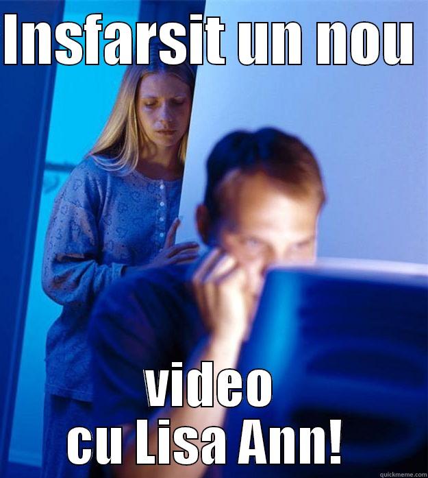 INSFARSIT UN NOU  VIDEO CU LISA ANN!  Redditors Wife