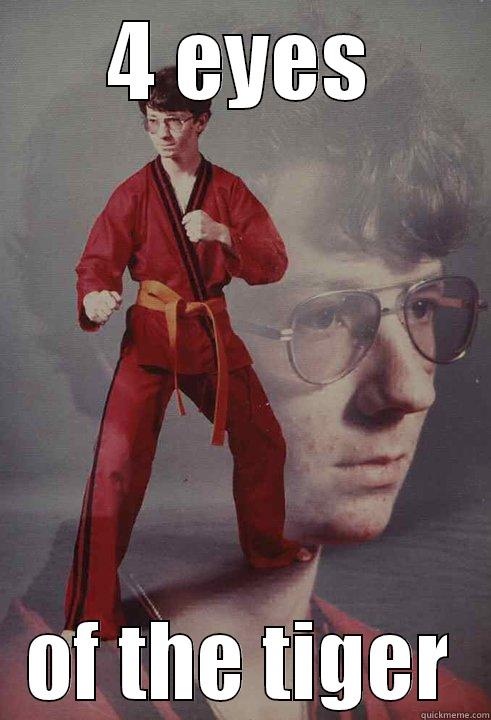 4 EYES OF THE TIGER Karate Kyle