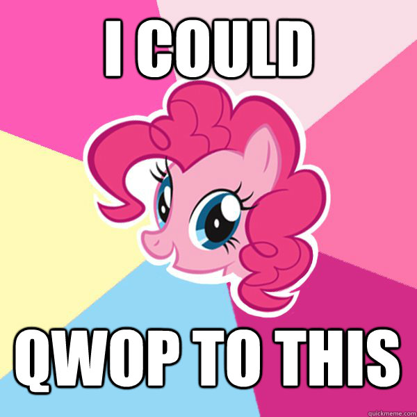 I Could QWOP To THIS  Pinkie Pie