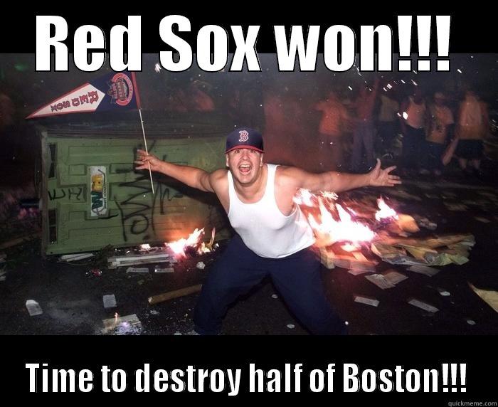 red sox 2013 champions - RED SOX WON!!! TIME TO DESTROY HALF OF BOSTON!!! Misc