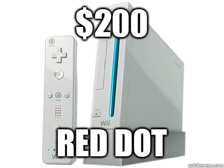 $200 Red Dot  WII Da Best