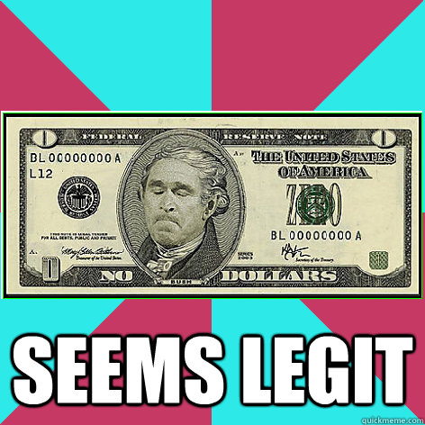 SEEMS LEGIT  