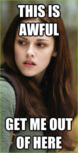 This is Awful Get Me Out of Here  kristen stewart blank stare