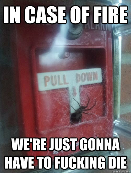 In case of fire We're just gonna have to fucking die - In case of fire We're just gonna have to fucking die  Misc