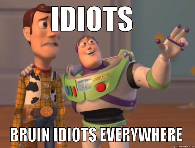 IDIOTS  - IDIOTS  BRUIN IDIOTS EVERYWHERE Toy Story