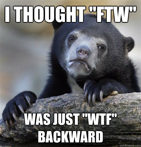 I thought 