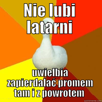 NIE LUBI LATARNI UWIELBIA ZAPIERDALAĆ PROMEM TAM I Z POWROTEM  Tech Impaired Duck