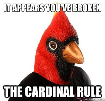 funny cardinal memes